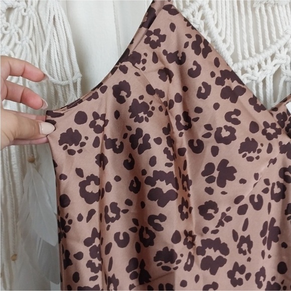 A New Day Leopard Maxi Slip Dress - Brand New! Size XXL - Picture 5 of 8
